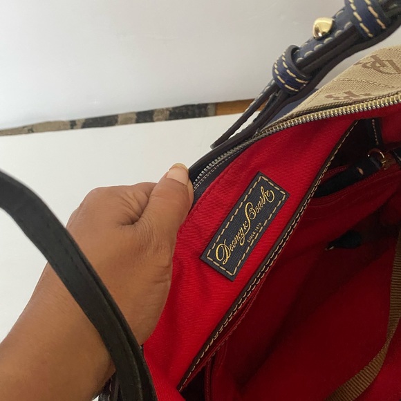 Dooney & Bourke Signature Erica Hobo Canvas Bag - Picture 13 of 15